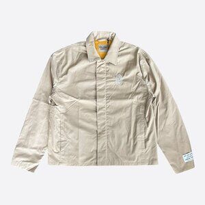 Gallery Dept Beige Off Site Embroidered Logo Jacket